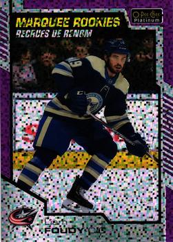 2020-21 O-Pee-Chee Platinum - Violet Pixels #158 Liam Foudy Front