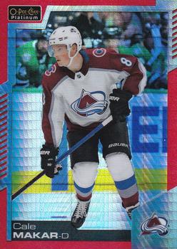 2020-21 O-Pee-Chee Platinum - Red Prism #140 Cale Makar Front