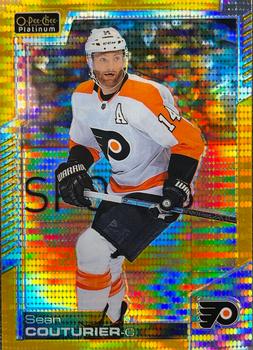 2020-21 O-Pee-Chee Platinum - Seismic Gold #64 Sean Couturier Front