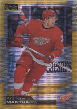 2020-21 O-Pee-Chee Platinum - Seismic Gold #73 Anthony Mantha Front