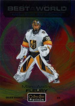 2020-21 O-Pee-Chee Platinum - Best in the World #BW-2 Marc-Andre Fleury Front