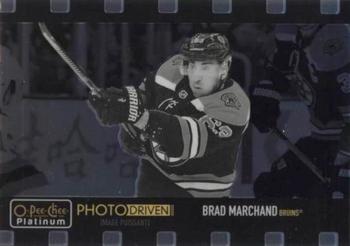 2020-21 O-Pee-Chee Platinum - Photo Driven #PD-6 Brad Marchand Front