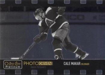 2020-21 O-Pee-Chee Platinum - Photo Driven #PD-18 Cale Makar Front