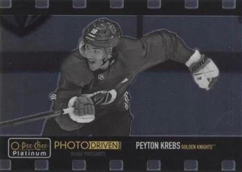 2020-21 O-Pee-Chee Platinum - Photo Driven #PD-21 Peyton Krebs Front