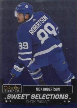 2020-21 O-Pee-Chee Platinum - Sweet Selections #SS-4 Nick Robertson Front