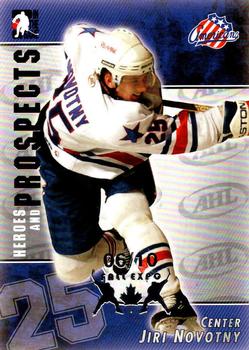 2004-05 In The Game Heroes and Prospects - Fall Expo Silver #4 Jiri Novotny Front