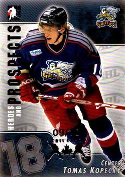2004-05 In The Game Heroes and Prospects - Fall Expo Silver #18 Tomas Kopecky Front