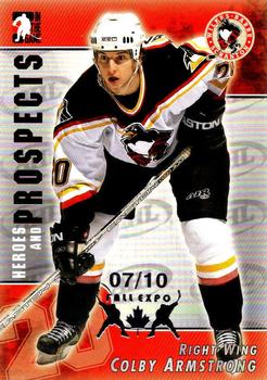 2004-05 In The Game Heroes and Prospects - Fall Expo Silver #30 Colby Armstrong Front