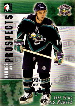2004-05 In The Game Heroes and Prospects - Fall Expo Silver #40 Chris Kunitz Front