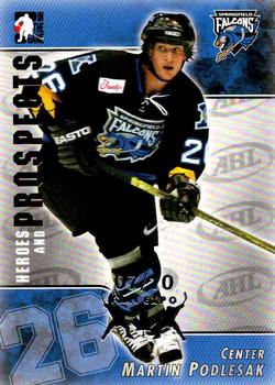 2004-05 In The Game Heroes and Prospects - Fall Expo Silver #41 Martin Podlesak Front