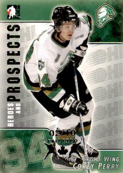 2004-05 In The Game Heroes and Prospects - Fall Expo Silver #65 Corey Perry Front