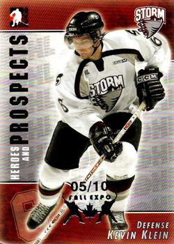 2004-05 In The Game Heroes and Prospects - Fall Expo Silver #86 Kevin Klein Front