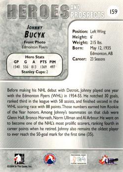 2004-05 In The Game Heroes and Prospects #159 Johnny Bucyk Back