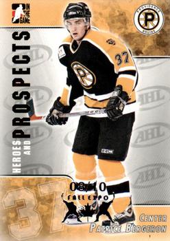 2004-05 In The Game Heroes and Prospects - Fall Expo Silver #195 Patrice Bergeron Front