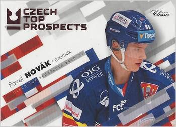 2020-21 OFS Classic Série II - Czech Top Prospects Red #CTP-21 Pavel Novak Front