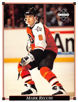 1992-93 Upper Deck Philadelphia Flyers #NNO Mark Recchi Front