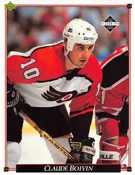 1992-93 Upper Deck Philadelphia Flyers #NNO Claude Boivin Front
