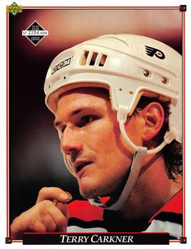 1992-93 Upper Deck Philadelphia Flyers #NNO Terry Carkner Front