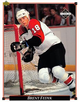 1992-93 Upper Deck Philadelphia Flyers #NNO Brent Fedyk Front