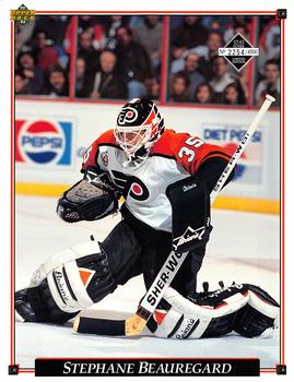 1992-93 Upper Deck Philadelphia Flyers #NNO Stephane Beauregard Front