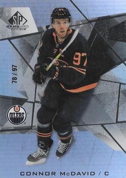 2021-22 SP Game Used #1 Connor McDavid Front