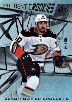 2021-22 SP Game Used #191 Benoit-Olivier Groulx Front