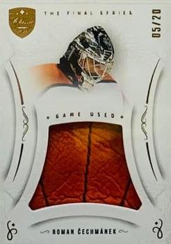 2021 OFS Classic The Final Series - Game Used Gold #MEM-RC Roman Cechmanek Front