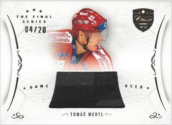 2021 OFS Classic The Final Series - Game Used Stick Gold #STI-MET Tomas Mertl Front