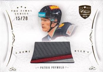 2021 OFS Classic The Final Series - Game Used Stick Gold #STI-PRR Patrik Prymula Front