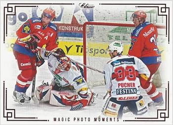 2021 OFS Classic The Final Series - Magic Photo Moments Red #MPM-047 Radek Duda / Ivan Huml / Jan Lasak / Peter Pucher Front