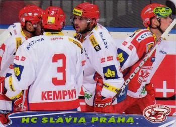 2012-13 Czech OFS Plus - Klubova karta Die Cut #K09 HC Slavia Praha Front