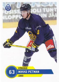 2021-22 Cardset Finland #106 Mikko Petman Front