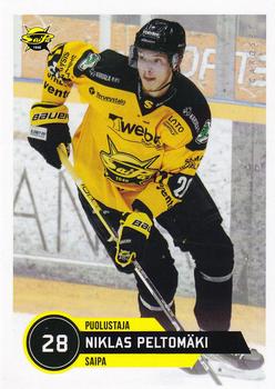 2021-22 Cardset Finland #125 Niklas Peltomäki Front