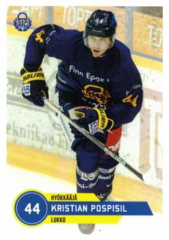 2021-22 Cardset Finland #285 Kristian Pospisil Front