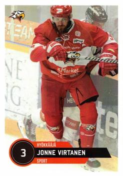 2021-22 Cardset Finland #318 Jonne Virtanen Front