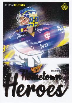 2021-22 Cardset Finland - Hometown Heroes #9 Lassi Lehtinen Front