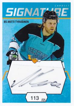 2021-22 Cardset Finland - Signature #NNO Antti Tyrväinen Front