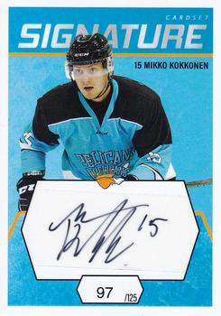2021-22 Cardset Finland - Signature #NNO Mikko Kokkonen Front