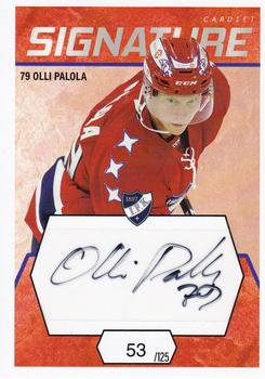 2021-22 Cardset Finland - Signature #NNO Olli Palola Front