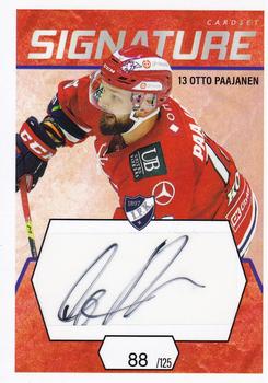 2021-22 Cardset Finland - Signature #NNO Otto Paajanen Front