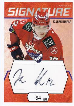 2021-22 Cardset Finland - Signature #NNO Jere Innala Front