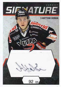 2021-22 Cardset Finland - Signature #NNO Anttoni Honka Front