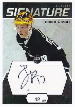 2021-22 Cardset Finland - Signature #NNO Juuso Pärssinen Front