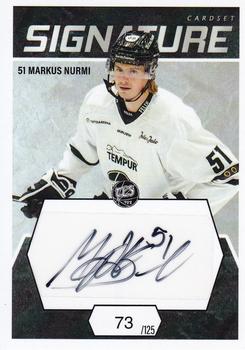 2021-22 Cardset Finland - Signature #NNO Markus Nurmi Front
