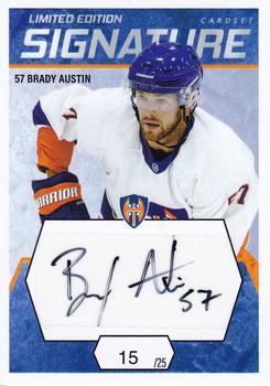 2021-22 Cardset Finland - Signature Limited Edition #NNO Brady Austin Front