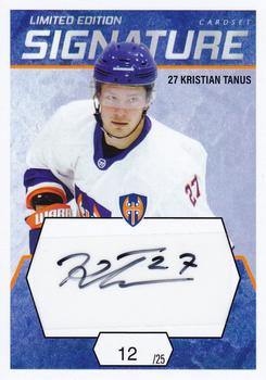 2021-22 Cardset Finland - Signature Limited Edition #NNO Kristian Tanus Front