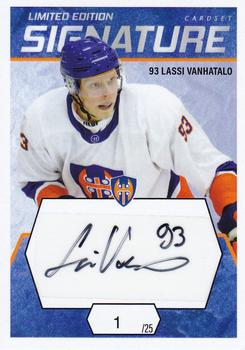 2021-22 Cardset Finland - Signature Limited Edition #NNO Lassi Vanhatalo Front