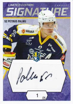 2021-22 Cardset Finland - Signature Limited Edition #NNO Petrus Palmu Front