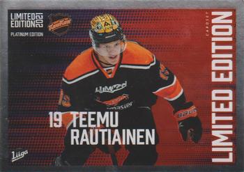 2021-22 Cardset Finland - Limited Edition #NNO Teemu Rautiainen Front