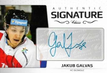 2018-19 OFS Classic Série I - Authentic Signature Platinum #AS-28 Jakub Galvas Front